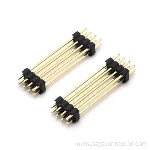 2.54mm Pitch Header Connector Dual plastic Straight